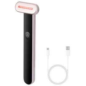 Red Light Therapy Wand for Face, 7-Color LED Facial Wand Red Light Therapy Device with Heatig Therapy| Microcurrent Vibrating Massage, Portable LED B
