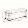 Modern Storage Ottoman with Non-Slip for Bedroom