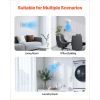 6 inch Through-The-Wall Ventilation Fan, 110 CFM Through Wall Exhaust Fan with AC Motor, Quiet Vent Easy Installation for Bathroom,Garage,Laundry Roo