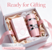 Arabian Style Sweet Tropical Vanilla Scent Perfume for Women, 3.4oz All-Day Long Wear Fragrance Mist, Elegant Pink Silver Floral Packaging Cologne fo
