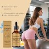 Hip Firming Body Care Serum Drops, Natural Plant Extract Hydrating Massage Liquid for Hip Skin, Elasticity Boost Body Curving Moisturizing Essence fo