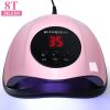 UV Light for Nails, 24LED UV LED Nail Lamp for Gel Polish,Fast Nail Dryer with Automatic Sensor, 3 Timer Setting,Small and Portable, LED Nail Light f