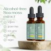 Sea Moss Liquid Drops 10,000 mg Organic Irish Sea Moss Gel with 350 mg Burdock Root Supplement & 20,000 mg Spirulina Immune Support, Joint & Thyroid